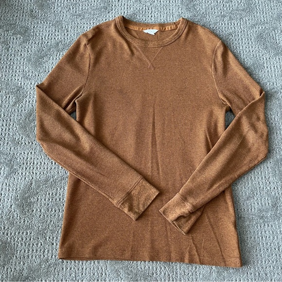 Aeropostale Other - NWOT Men's Aeropostale Waffle Style Long Sleeve size Medium in Burnt Orange